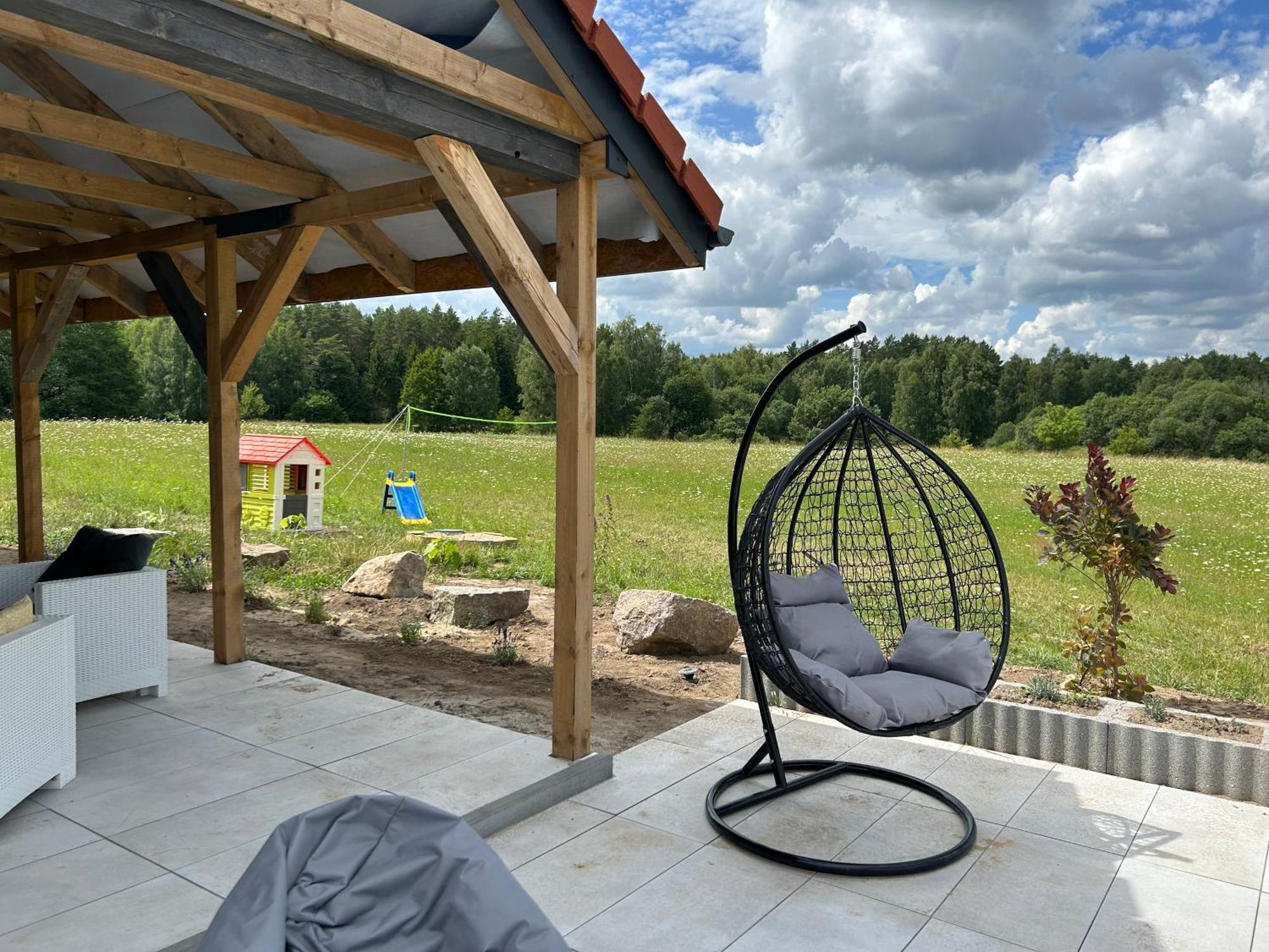 Koniec Swiata Dom 84M2 Z Balia Villa Mikołajki Eksteriør bilde